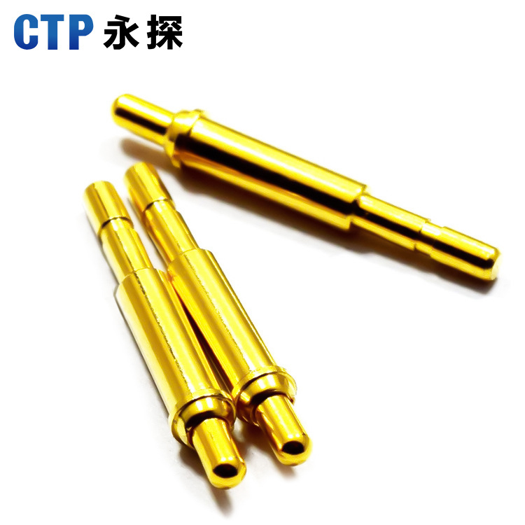 pogopin大電流彈簧針連接器對講機(jī)信號(hào)天線頂針接觸針 探針定 制