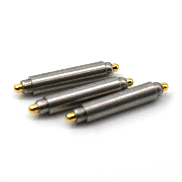 雙頭式pogopin導(dǎo)電探針不銹鋼彈簧針 雙向彈力pogo pin測試頂針