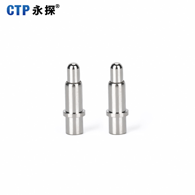pogopin連接器鍍鎳彈簧針公母端子 伸縮針 藍牙天線頂針導電針
